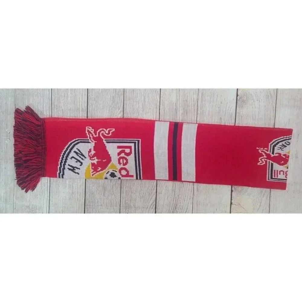 Ruffneck Scarves Major League Soccer New York Red Bulls Scarf Red White